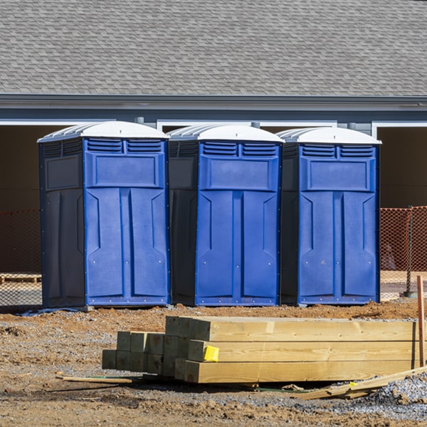 are there any restrictions on what items can be disposed of in the portable restrooms in Wickhaven PA